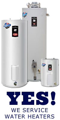Yes! We service water heaters in San Jose